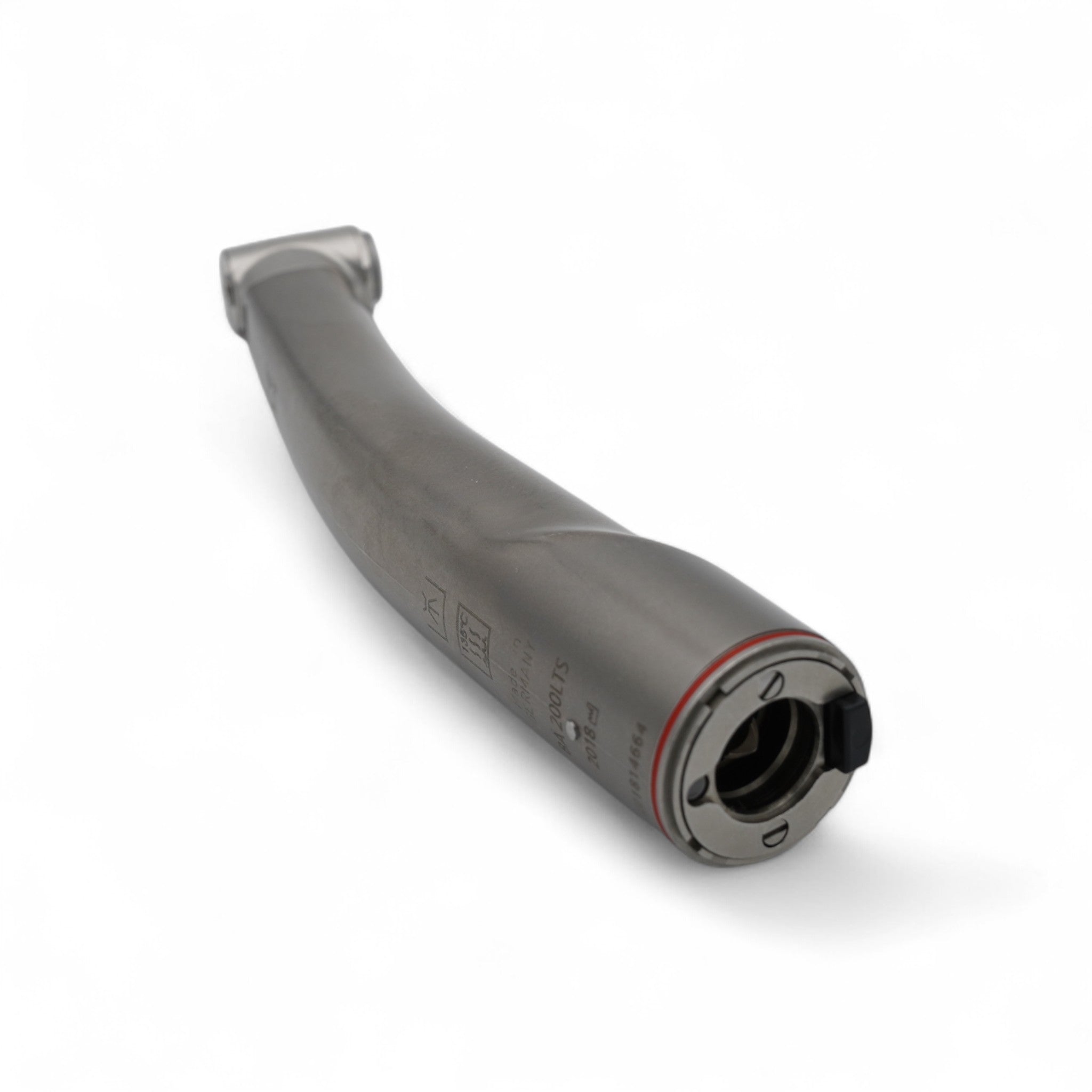 Sirona P200SL contra-angle red 1:5 long shaft reconditioned - With light for Sirona SL motor