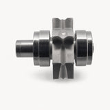 Rotor passend für KaVo© 640 B / 640 C Turbine – Keramiklager, Druckknopfspannzange, einbaufertig