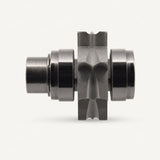 Rotor passend für KaVo© SUPERtorque 650B / 650C Turbine – Keramiklager, Druckknopfspannzange, einbaufertig