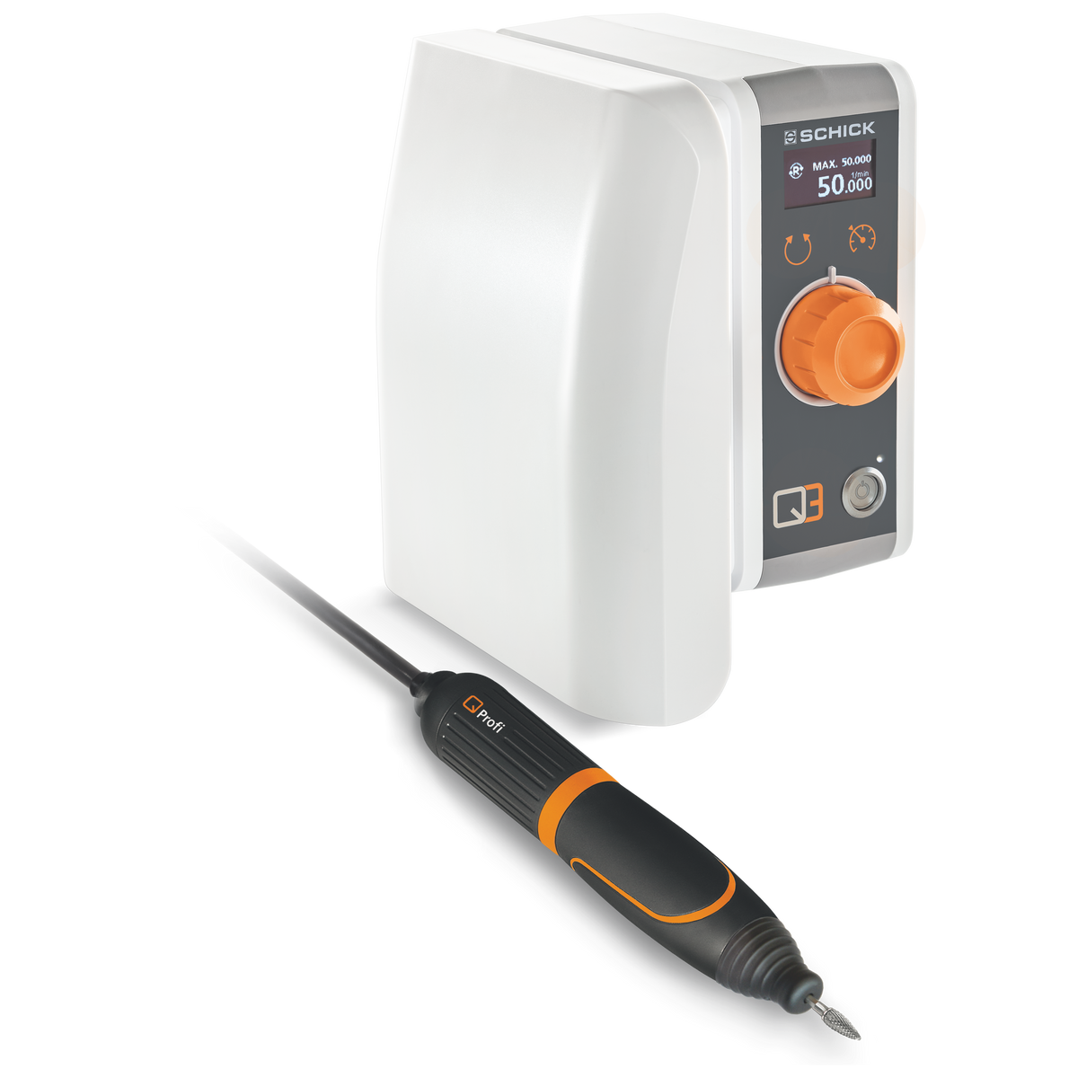 Schick Q3 Profi mit Kniesteuerung (KI-bearbeitet)